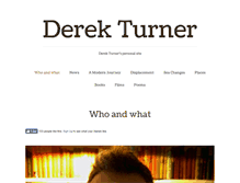 Tablet Screenshot of derek-turner.com